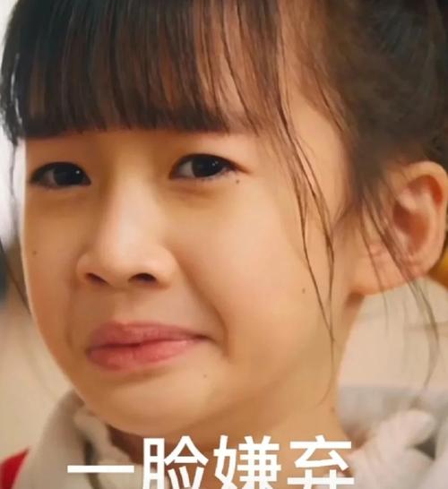 脸嫌弃