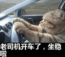 老司机开车了，坐稳 啦