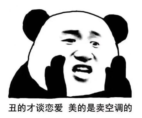 丑的才谈恋爱 美的是卖空调的
