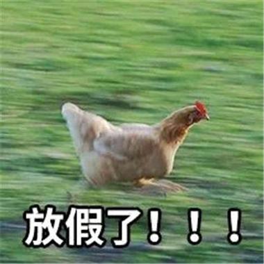 放假了！！！