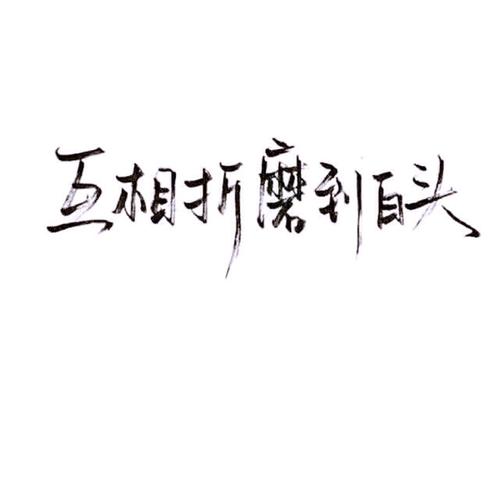 互相折磨到自头