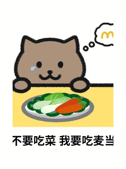不要吃菜我要吃麦当