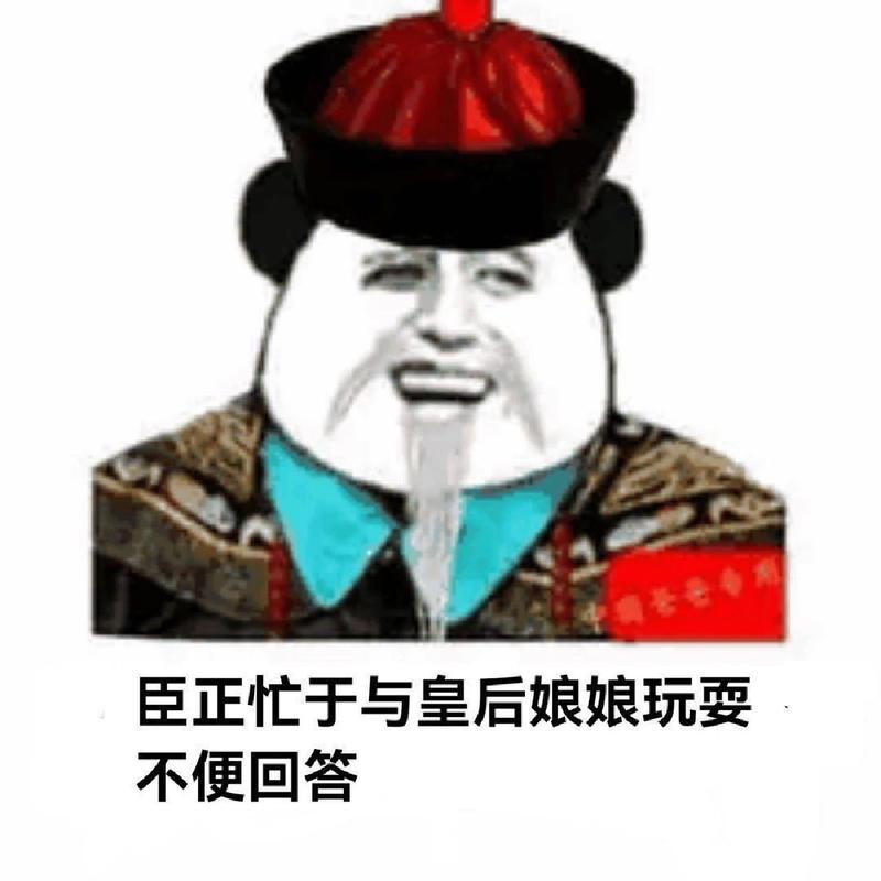 臣正忙于与皇后娘娘玩耍 不便回答
