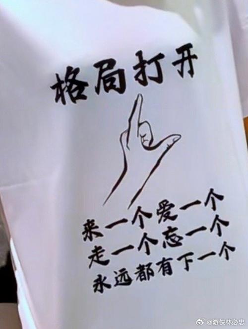 格局打开 来一个爱一个 走一个忘一个 永远都有下一个 @游侠林必忠