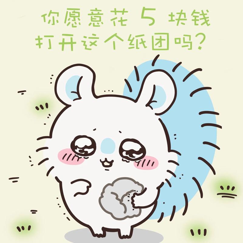 你愿意花5 块钱 打开这个纸团吗？