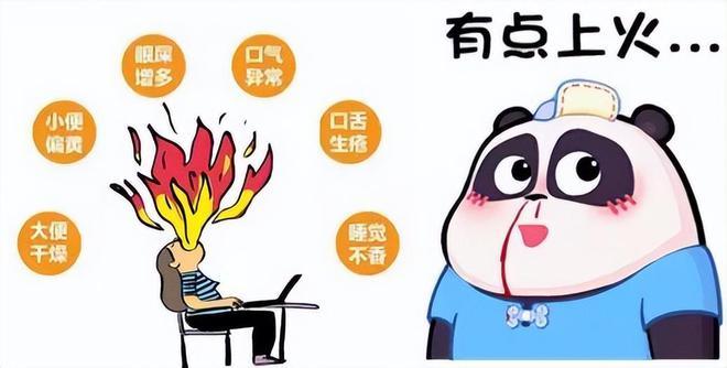 有点上火. 口气 增多 异常 小便 口舌 偏黄 生疮 大便 睡觉 干燥 不雷