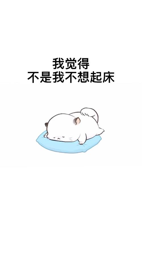 我觉得 不是我不想起床