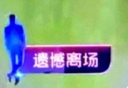 遗憾离场