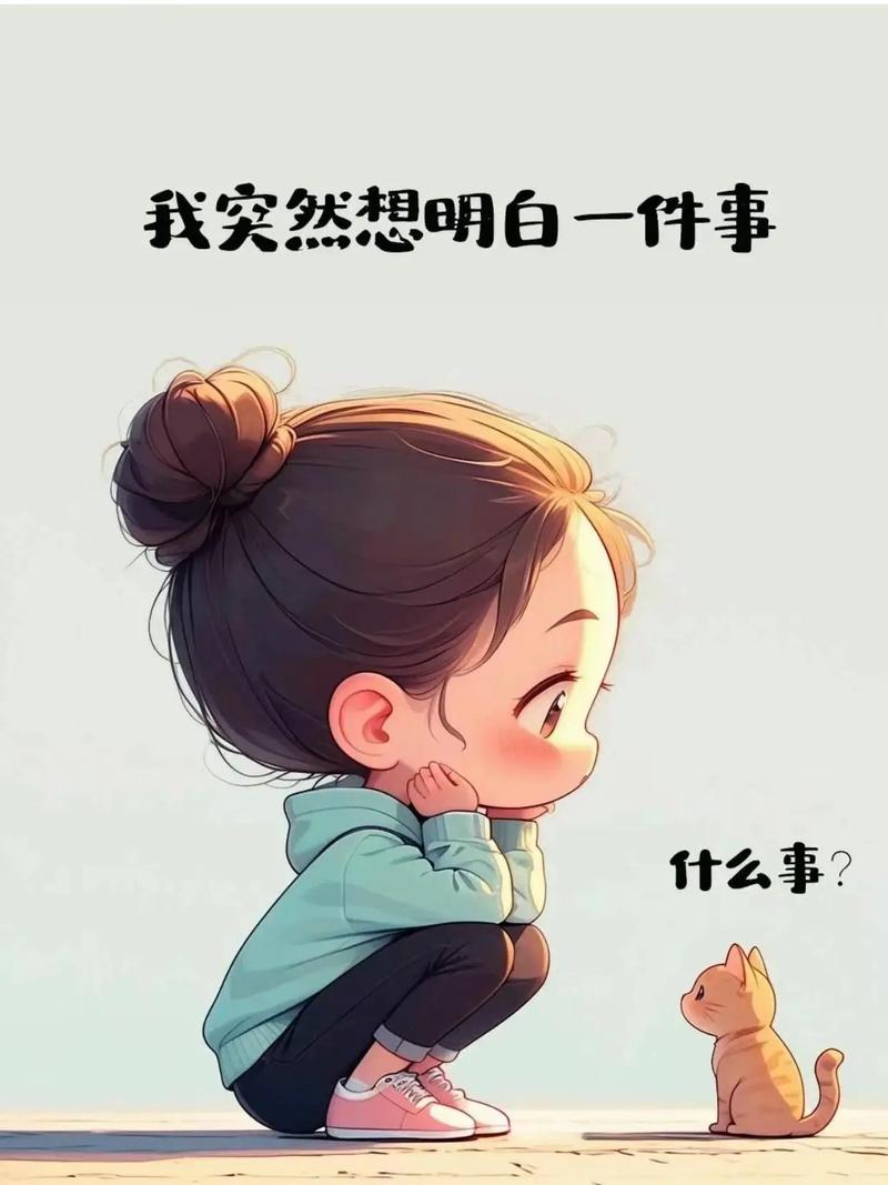 我突然想明白一件事 什么事？