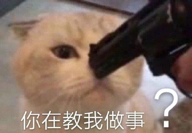 你在教我做事