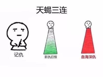 天蝎三连 记仇 新仇旧恨 血海深仇