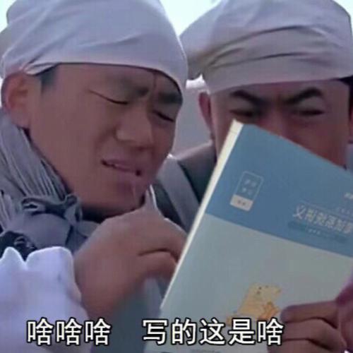 啥啥啥 写的这是啥