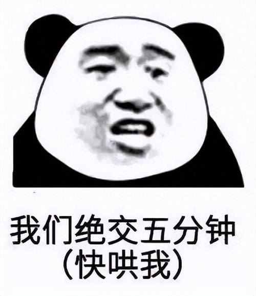 我们绝交五分钟 （快哄我）