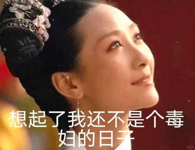 想起了我还是个毒 妇的日