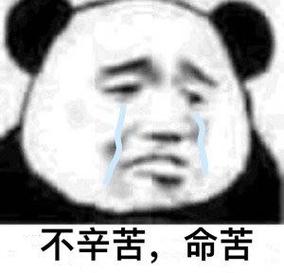 不辛苦，命苦