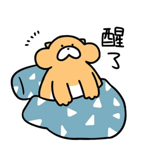 醒 了
