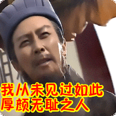 我从未见过如此 厚颜无耻之人