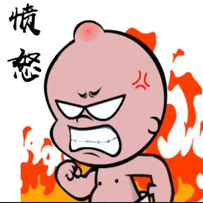 愤怒 人