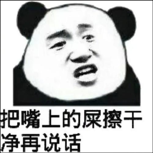 把嘴上的屎擦干 净再说话