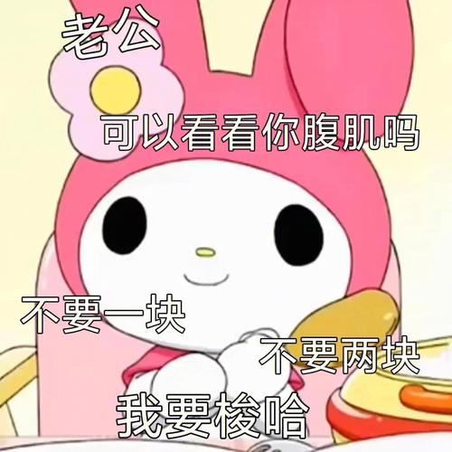 老公 可以看看你腹肌吗 不要一块 不要两块 我要梭哈