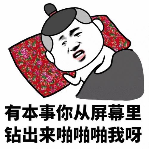 有本事你从屏幕里 钻出来啪啪啪我呀