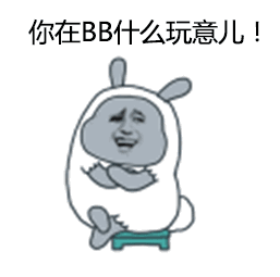 你在BB什么玩意儿！
