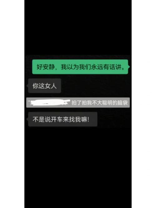 好安静，我以为我们永远有话讲。 你这女人 拍了拍我不大聪明的脑袋 不是说开车来找我嘛！