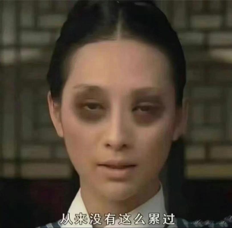 从来没有这么累过
