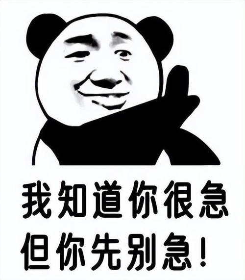 我知道你很急 但你先别急！