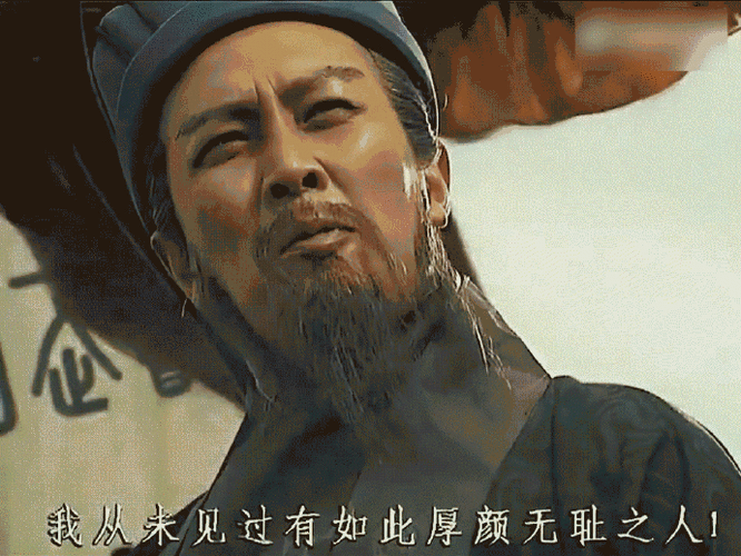 我从未见过有如此厚颜无耻之人！
