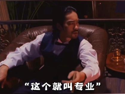 “这个就叫专业”