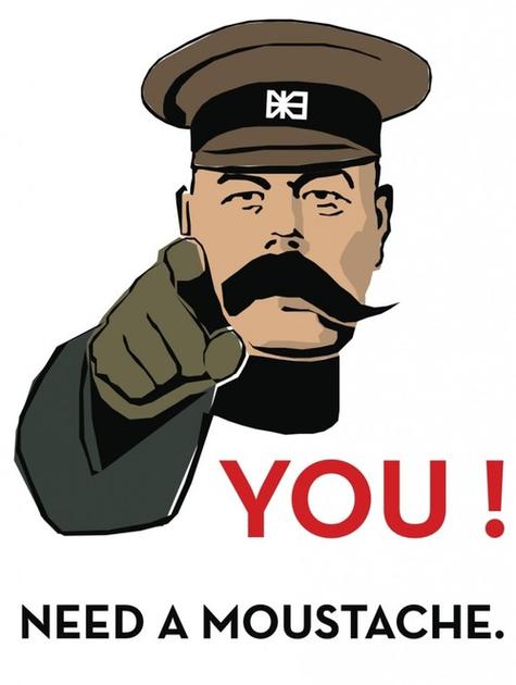 YOU!  NEED A MOUSTACHE