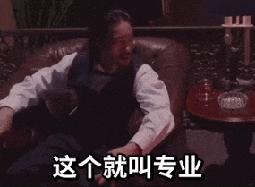 这个就叫专业